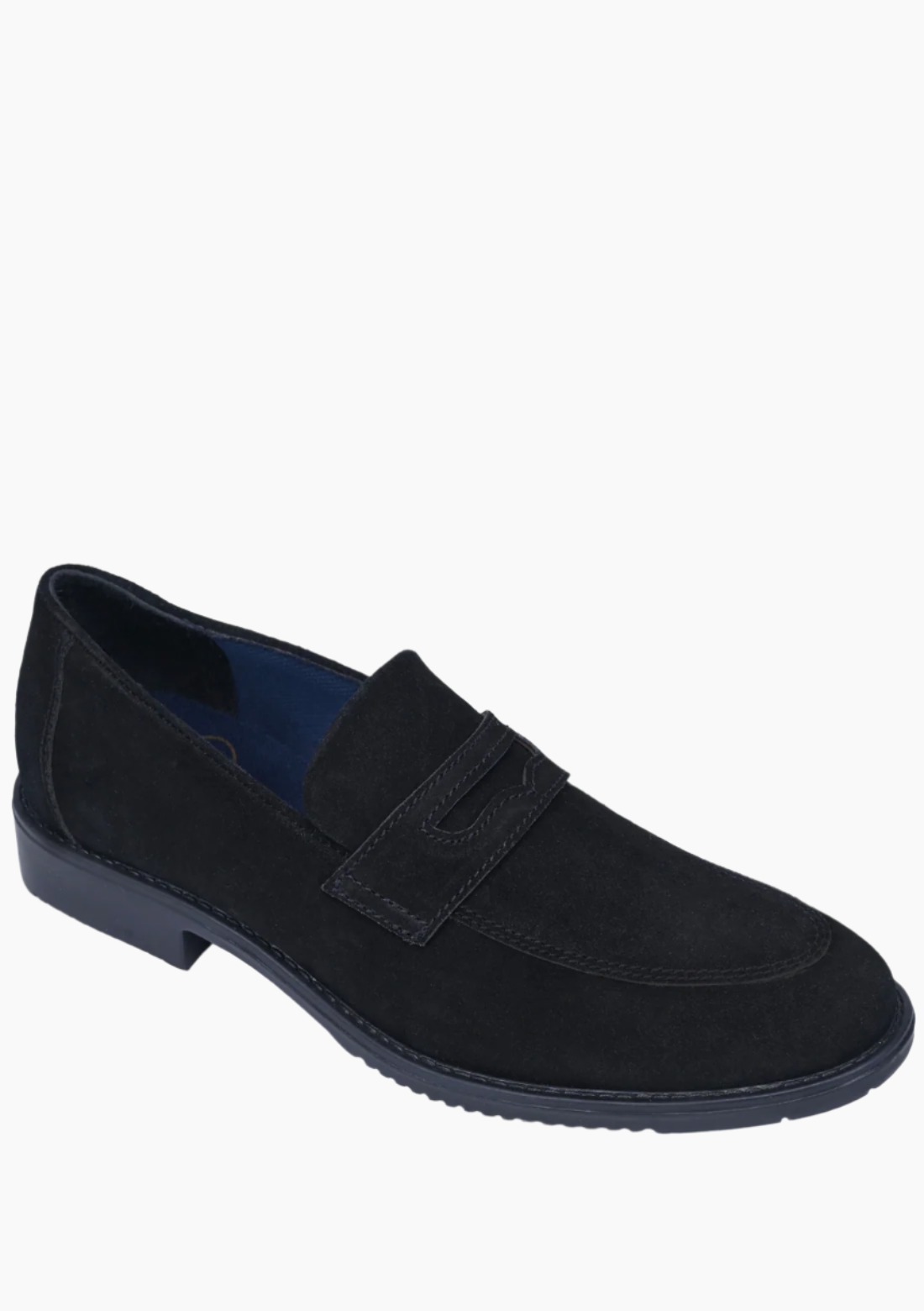 OHM Exclusive Penny Loafer in Suede with Classy Rubber Sole