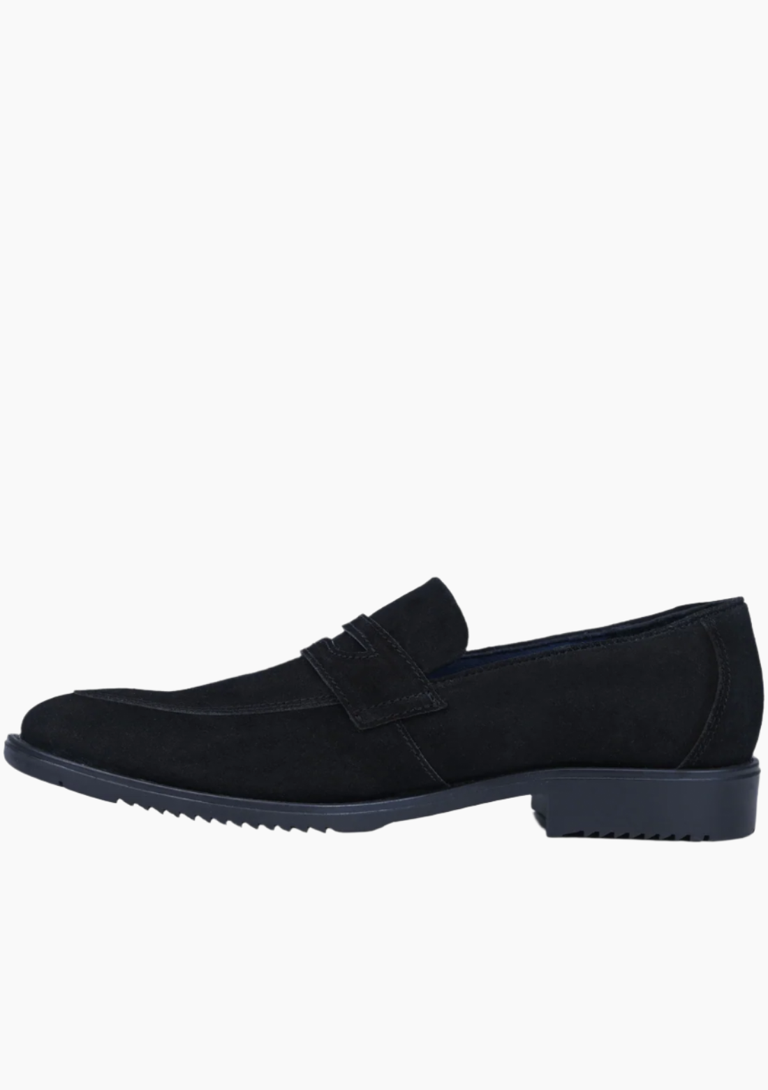 OHM Exclusive Penny Loafer in Suede with Classy Rubber Sole