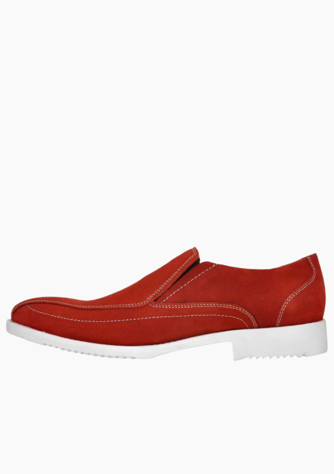 OHM Premium Italian Leather Slip-on Shoes with Stitched Toe
