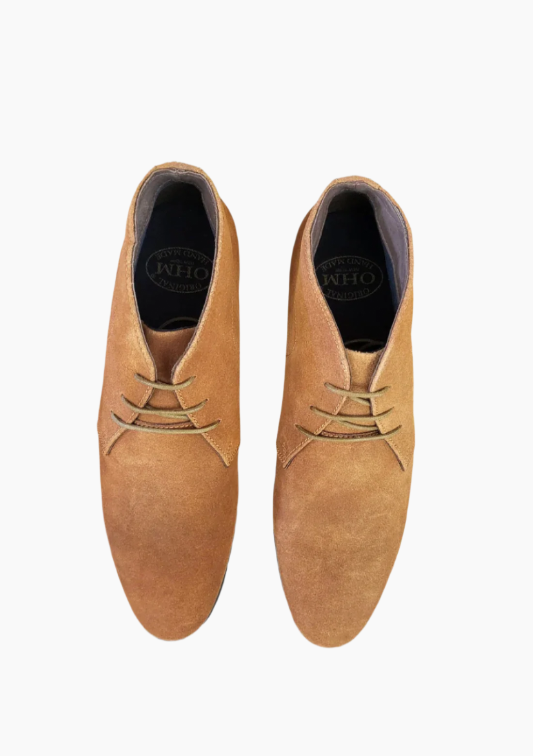 OHM Everyday Comfortable Leather Ankle Boots