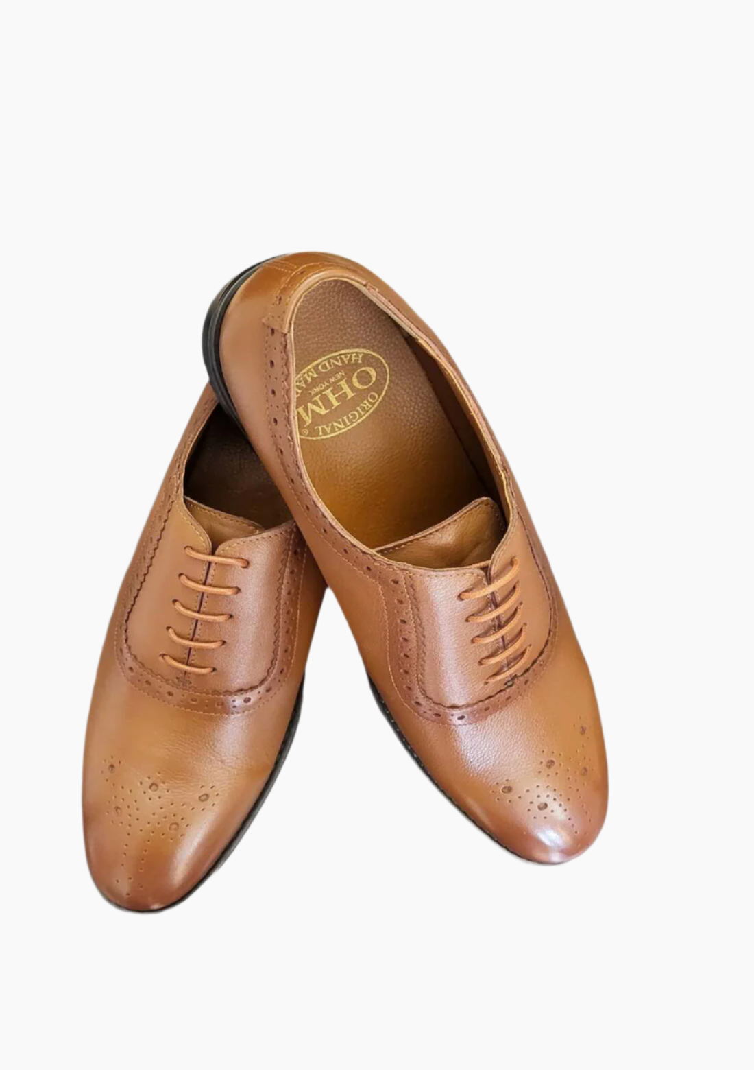 OHM Oxford Medallion Toe Leather Shoe