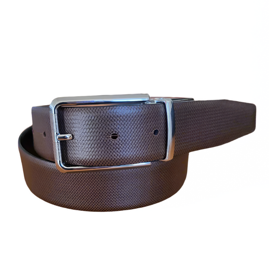 OHM New York Textured Leather Belts