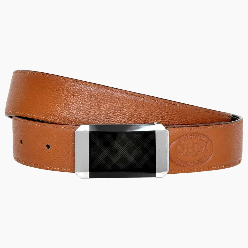 OHM New York Leather Reversible Belts Black and Brown