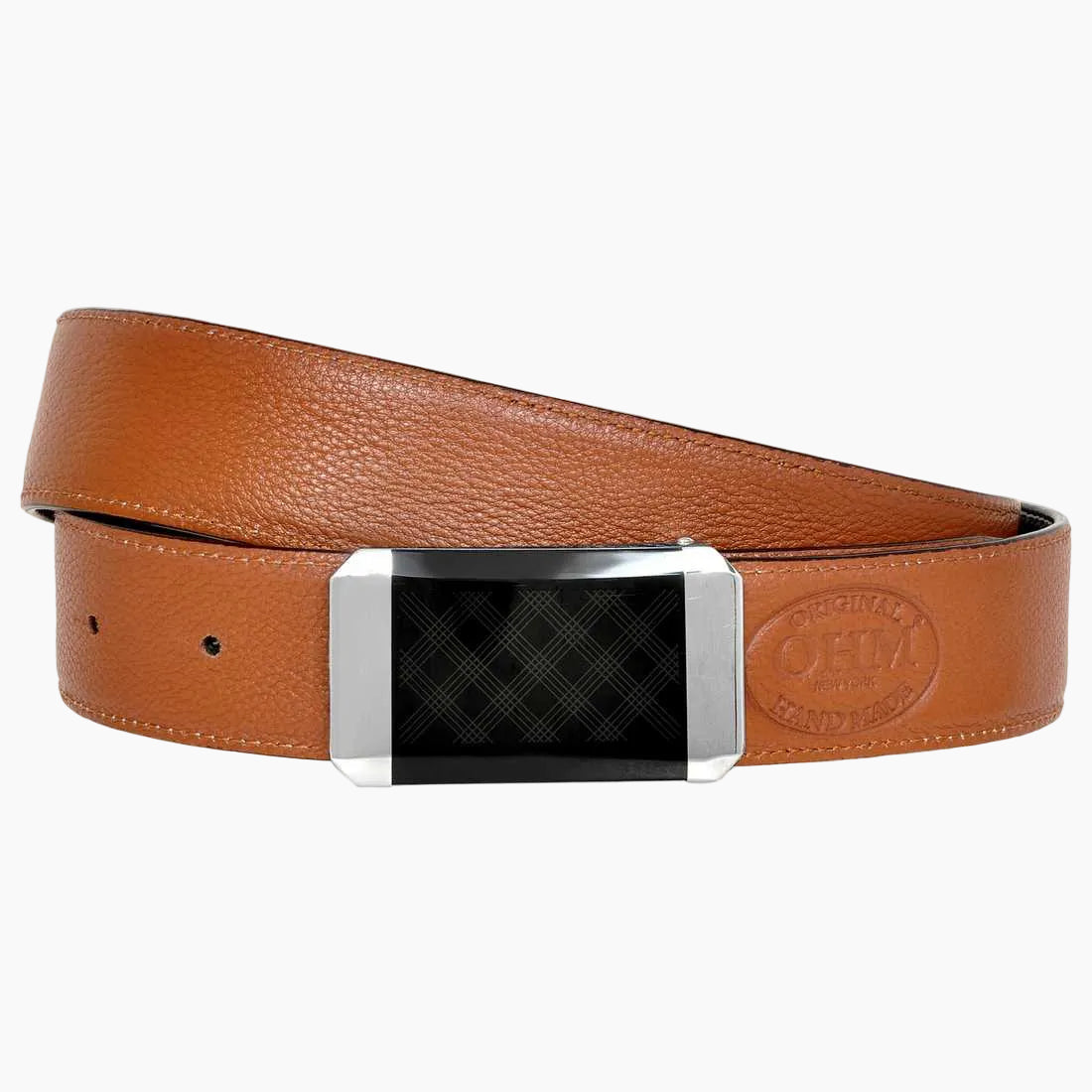 OHM New York Leather Reversible Belts Black and Brown