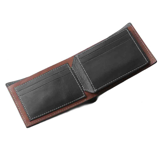 OHM New York Leather Wallet in Tiger Print Multi Color