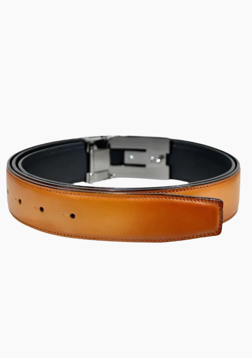 OHM Executive Stitched Leather Belts