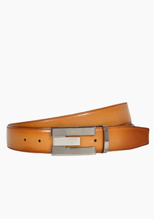 OHM Executive Stitched Leather Belts