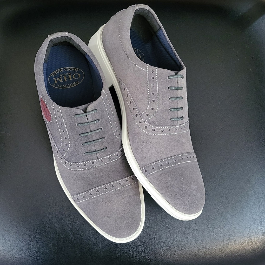 OHM New York Friday Comfort Shoe Grey