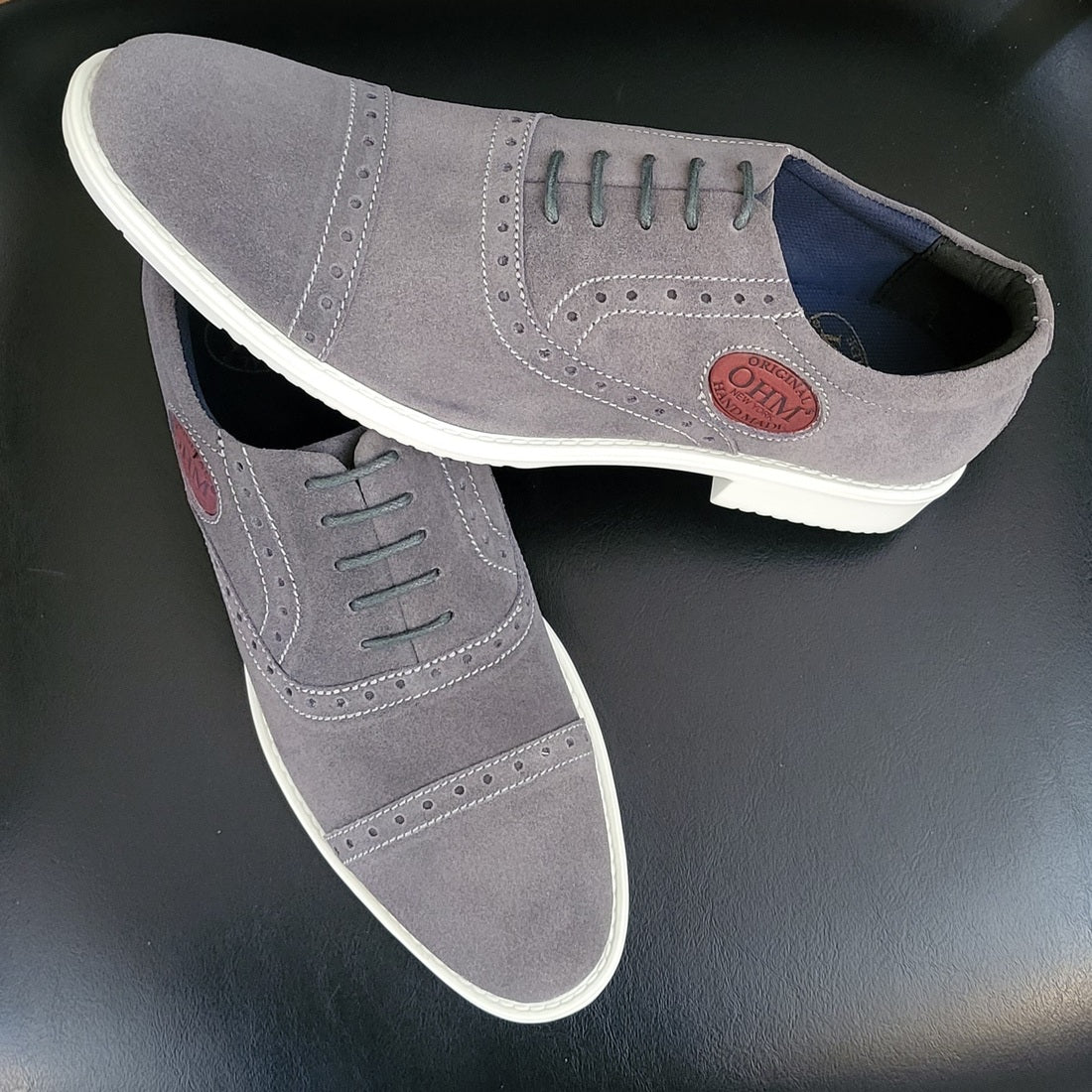 OHM New York Friday Comfort Shoe Grey