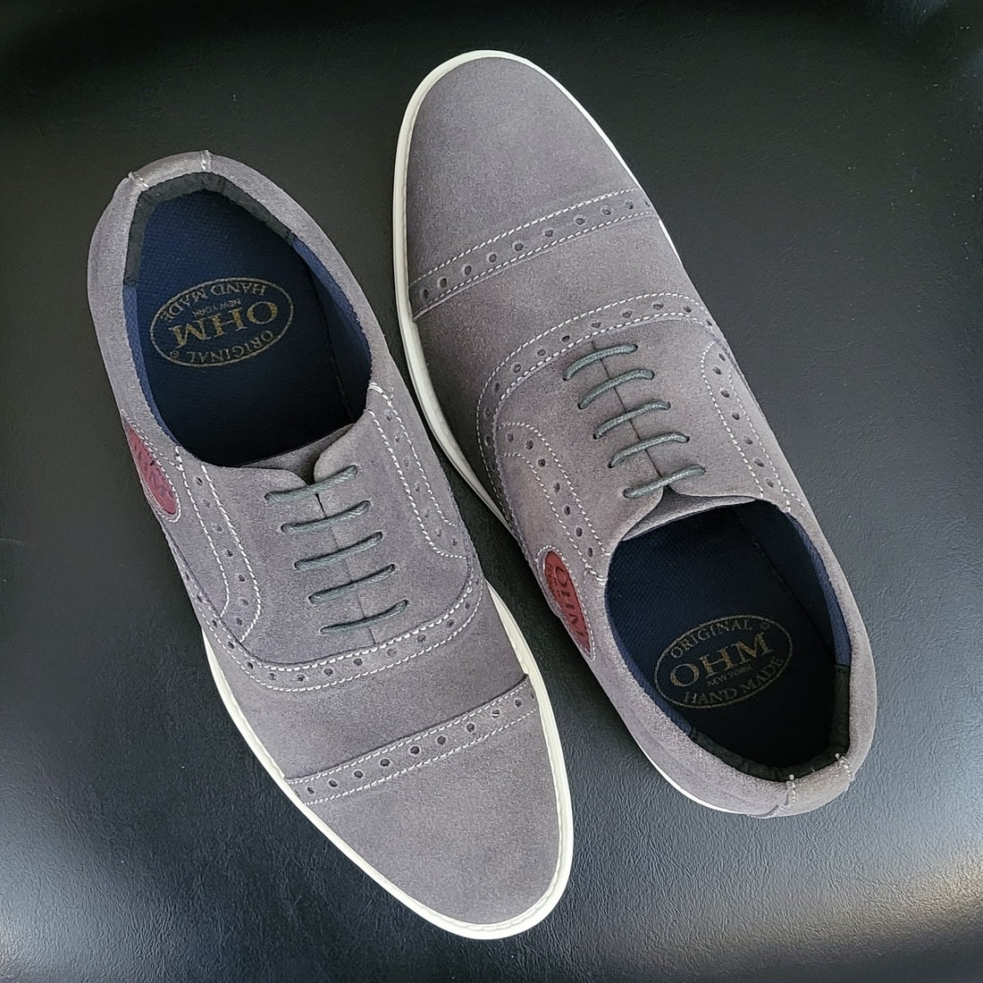 OHM New York Friday Comfort Shoe Grey