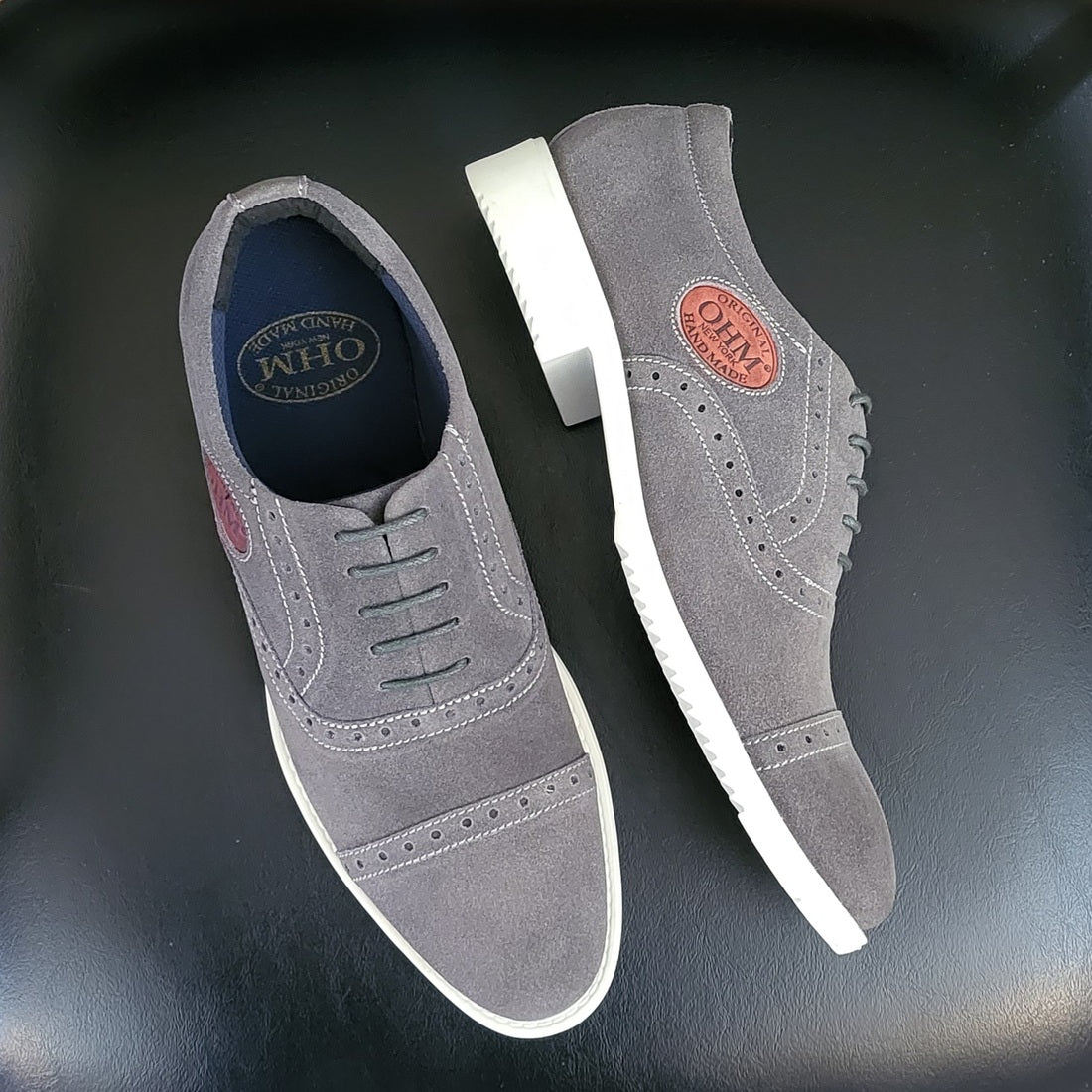 OHM New York Friday Comfort Shoe Grey