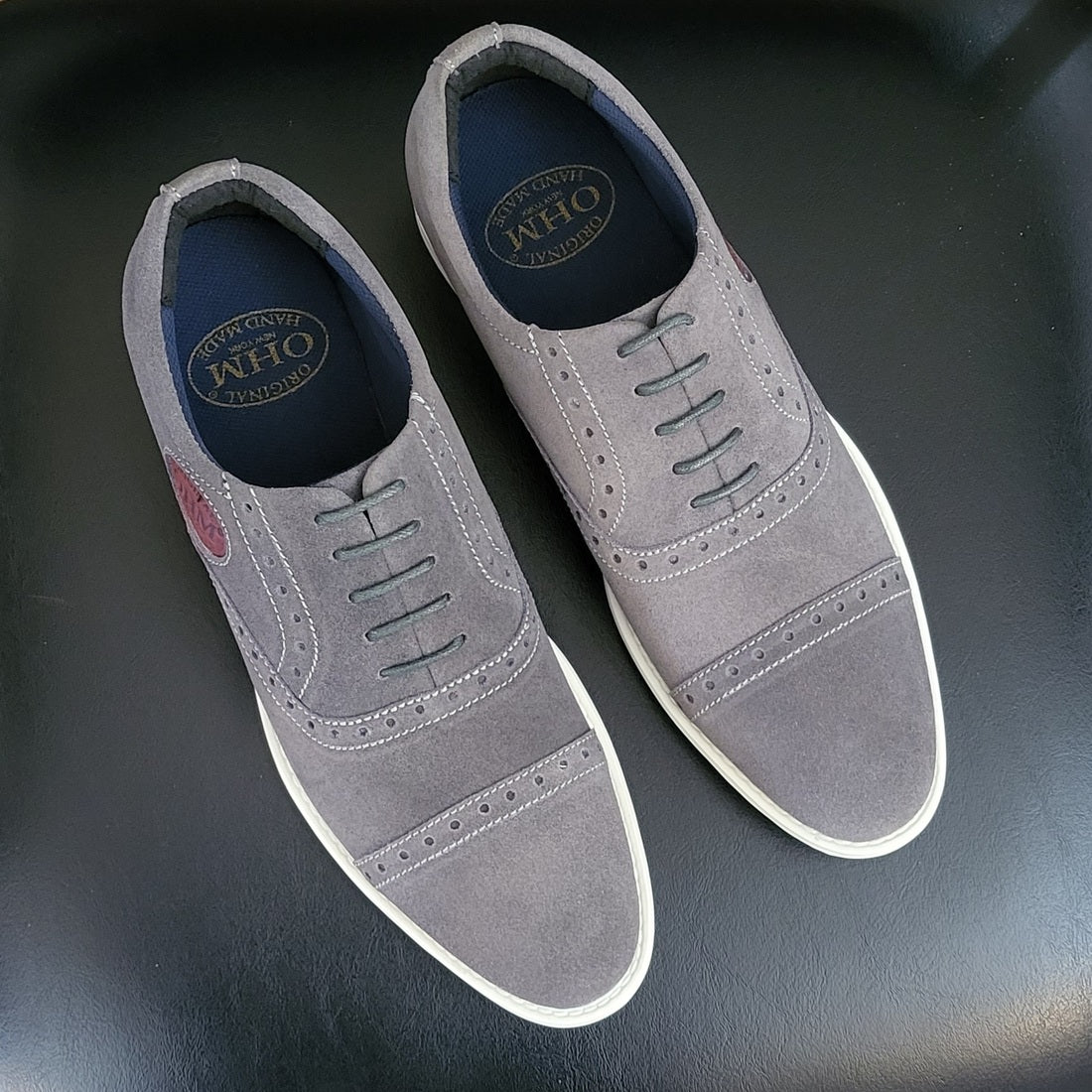 OHM New York Friday Comfort Shoe Grey