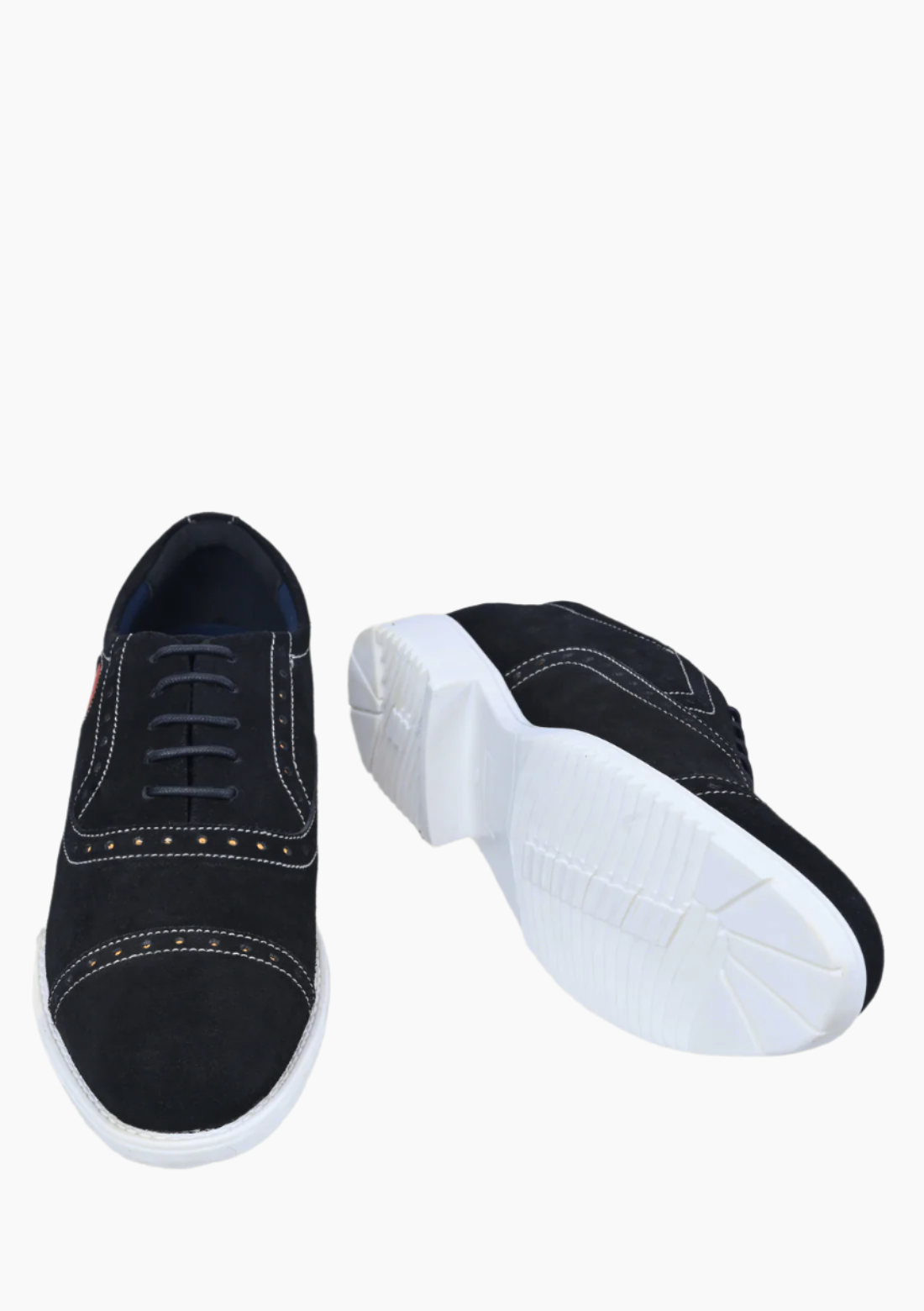 OHM Friday All Day Comfort Italian Leather Oxford with Embossed Logo