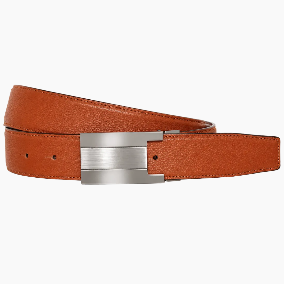 OHM New York Full-Grain Leather Belt – Cognac