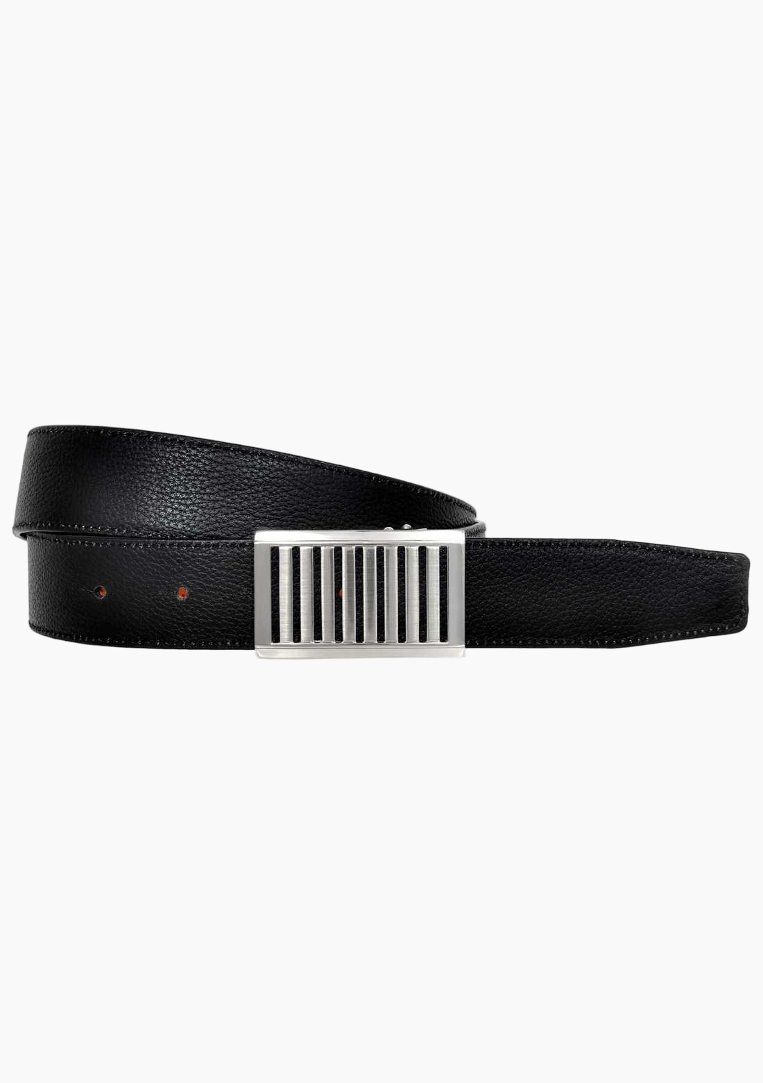 OHM Latticed Buckle Leather Handmade Reversible Belts