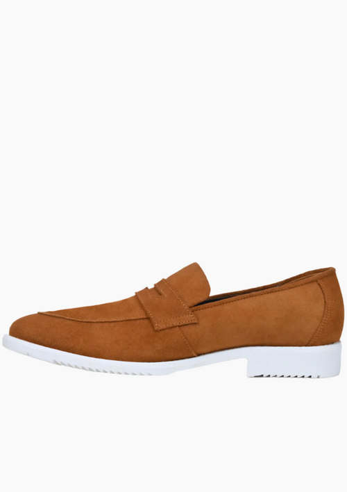 OHM President Penny Loafers Leather Shoes