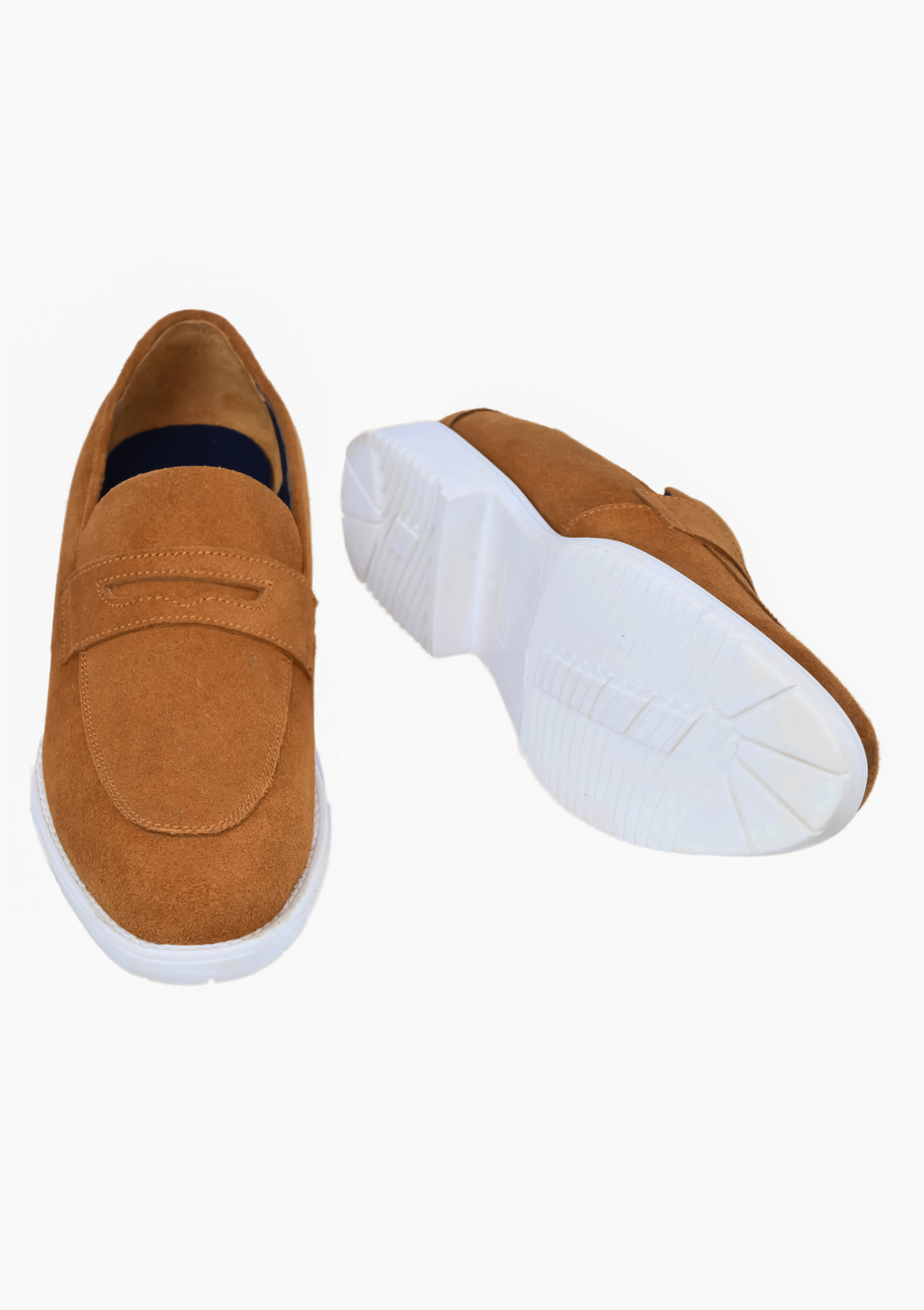 OHM President Penny Loafers Leather Shoes