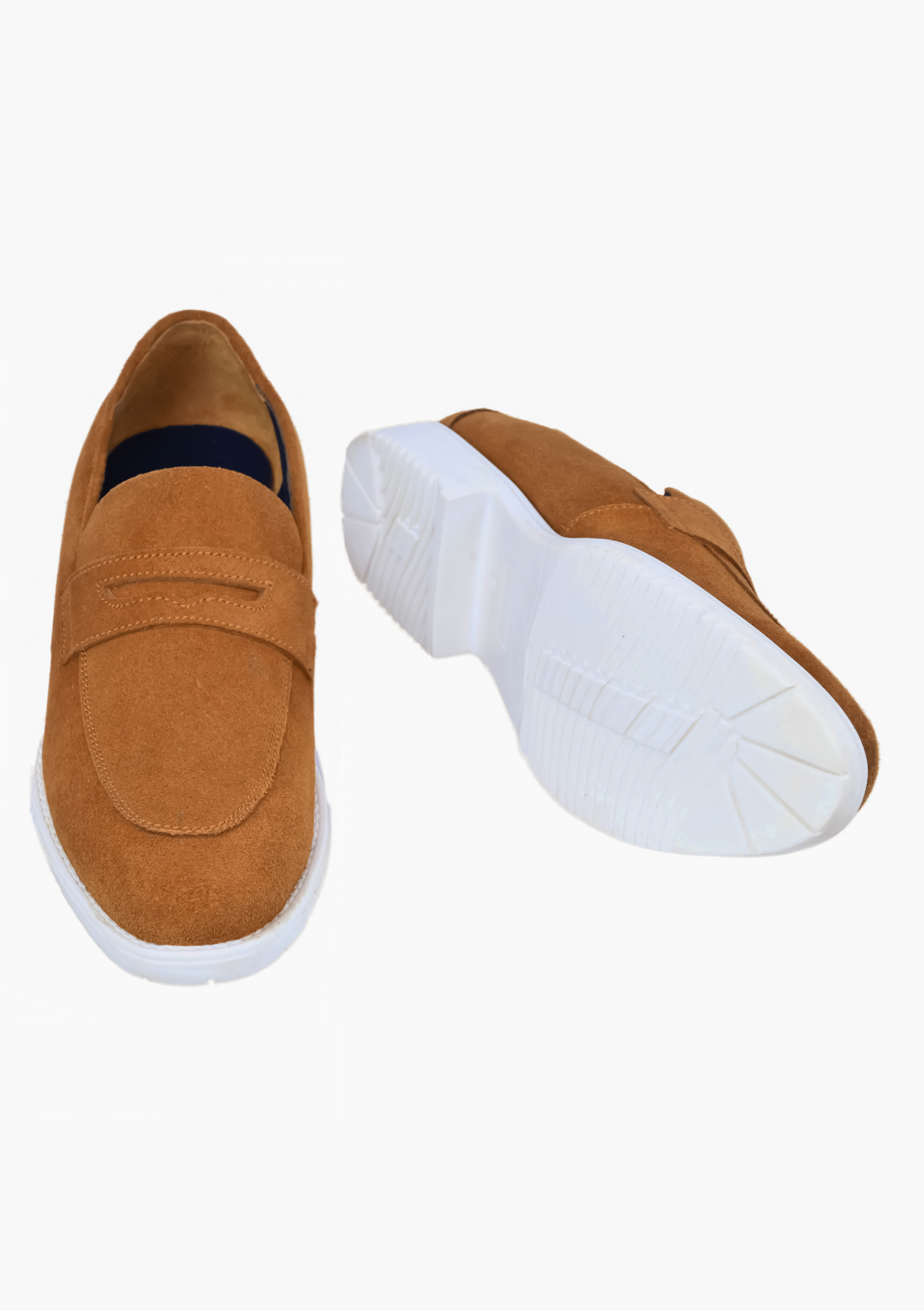 OHM President Penny Loafers Leather Shoes