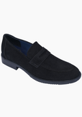OHM Exclusive Penny Loafer in Suede with Classy Rubber Sole