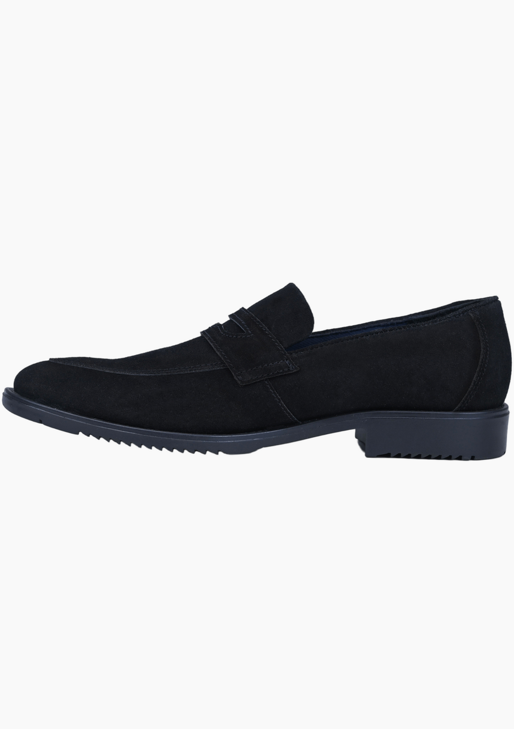 OHM Exclusive Penny Loafer in Suede with Classy Rubber Sole