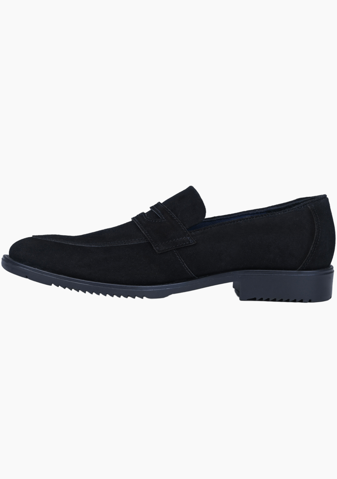 OHM Exclusive Penny Loafer in Suede with Classy Rubber Sole