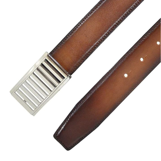 OHM New York Premium Perimeter Stitched Leather Belts