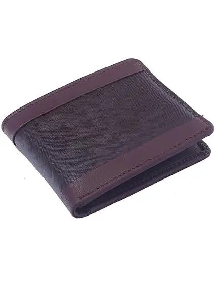 OHM New York Textured Leather Two in One Leather Wallet