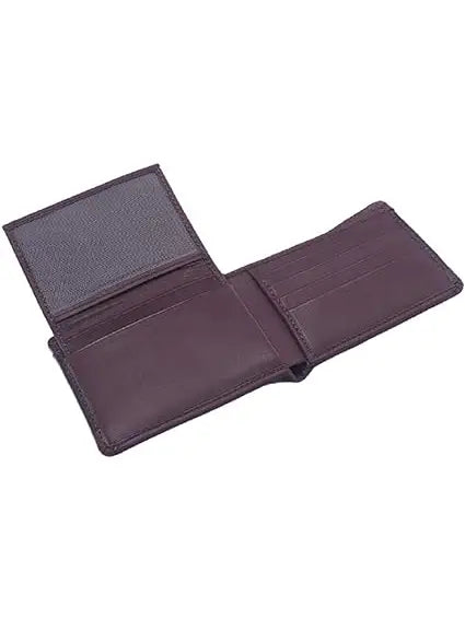 OHM New York Textured Leather Two in One Leather Wallet