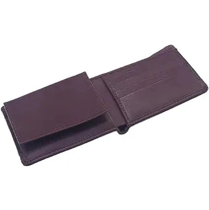 OHM New York Saffiano Leather Two in One Slim Wallet