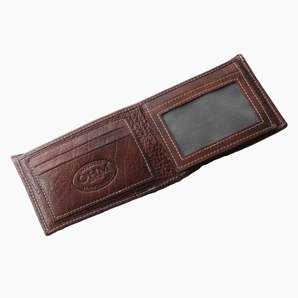 OHM New York Vintage Wallet in Brown Leathe