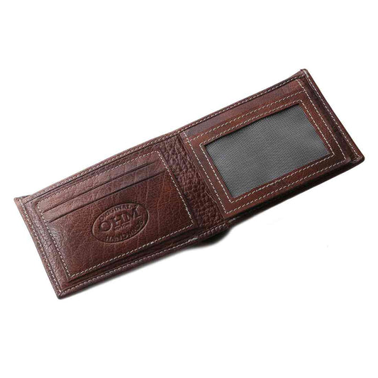 OHM New York Vintage Wallet in Brown Leather
