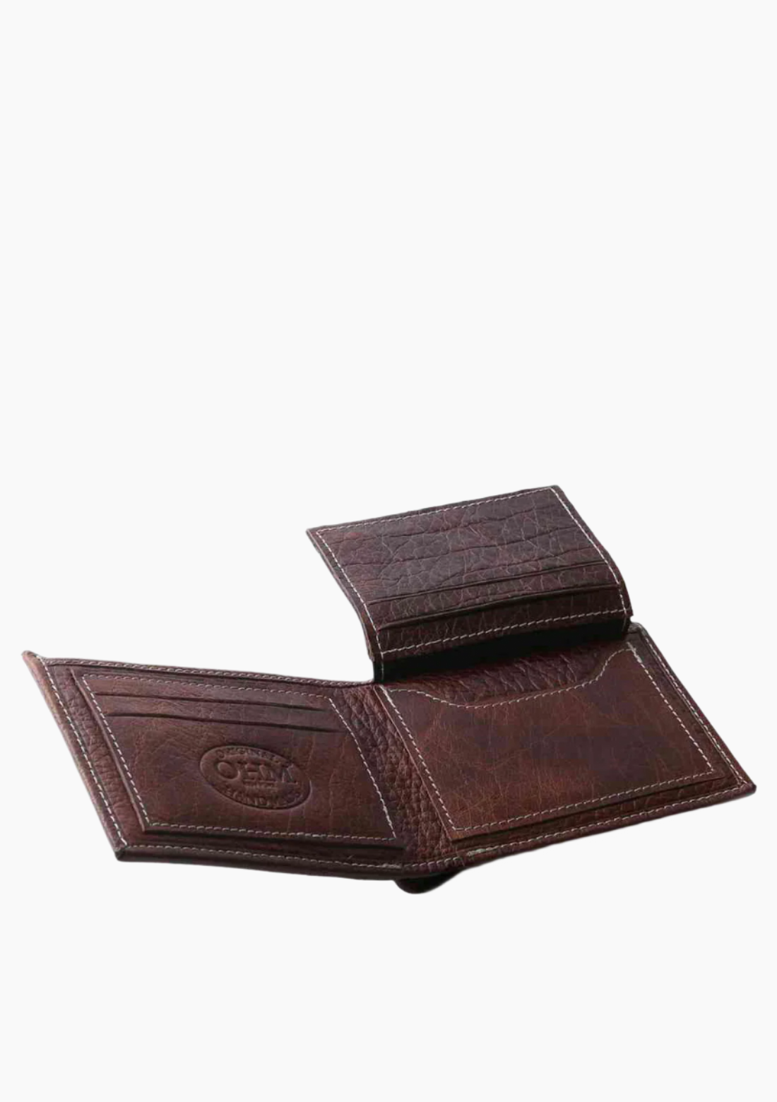 OHM Vintage Wallet in Brown Leather