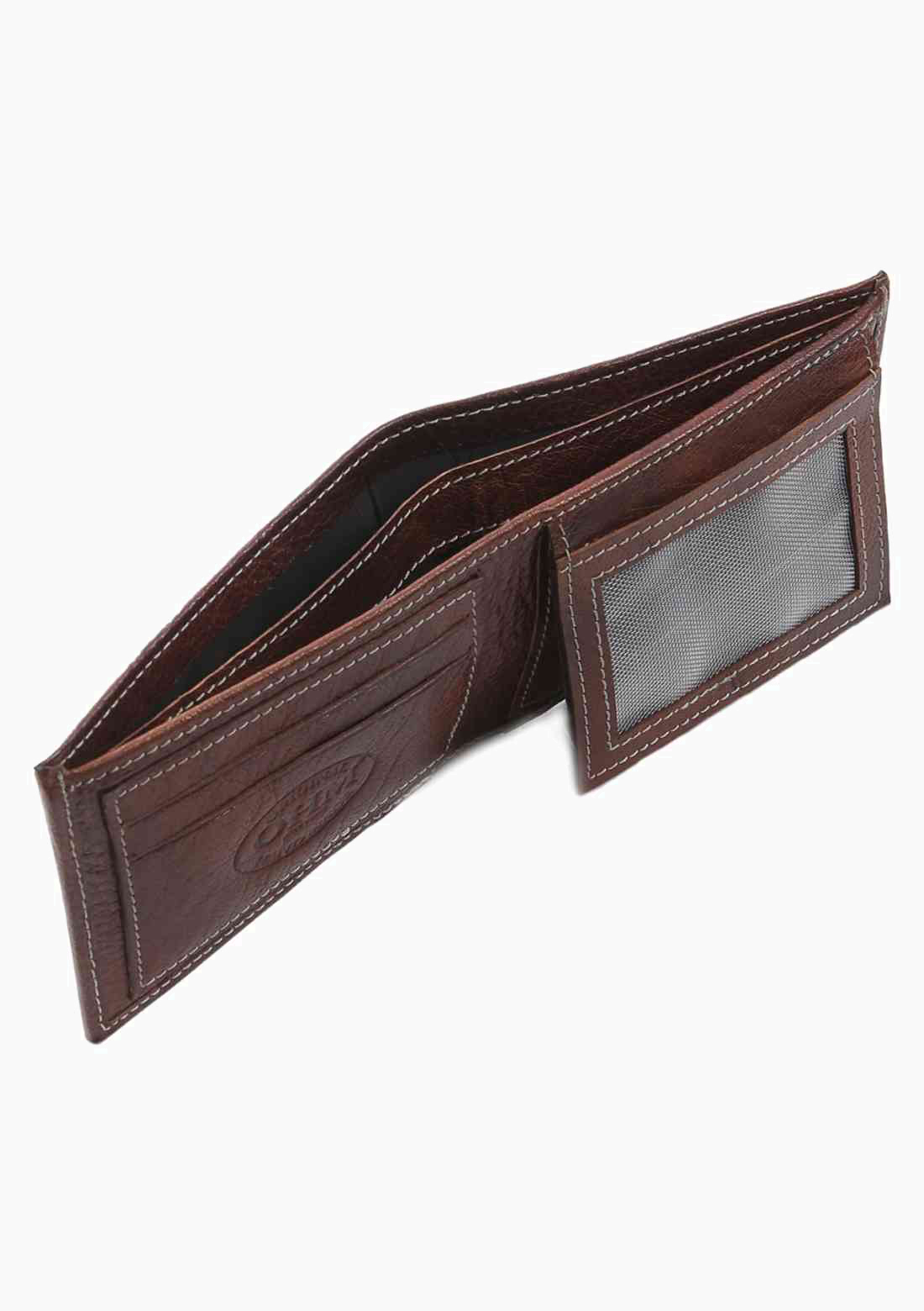 OHM Vintage Wallet in Brown Leather