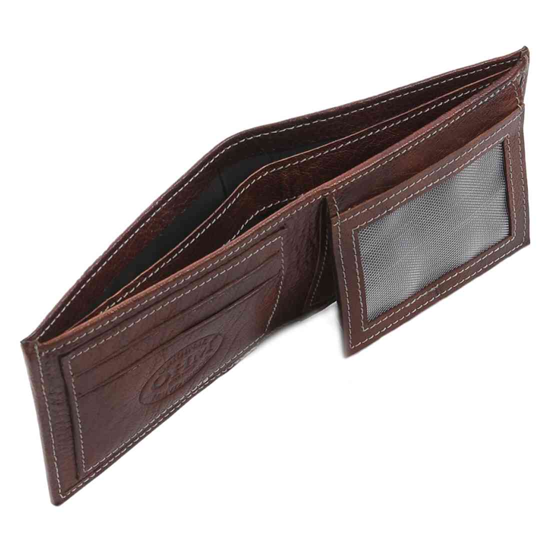 OHM New York Vintage Wallet in Brown Leather