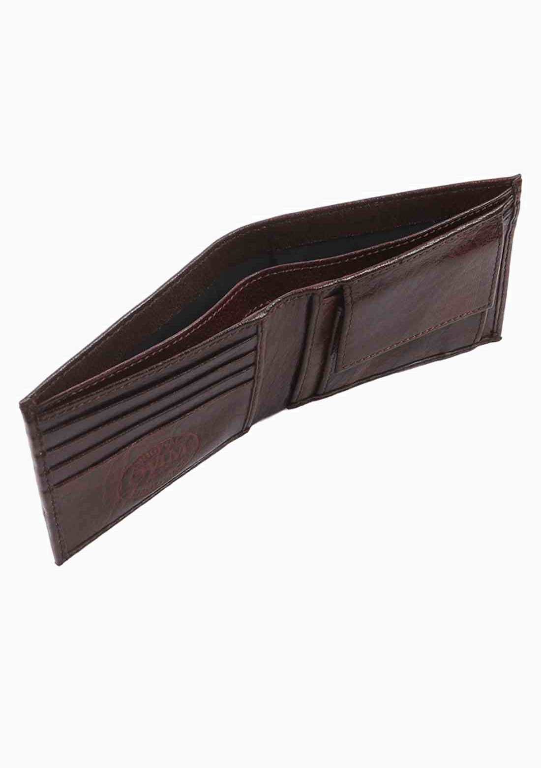 OHM Bill Fold Leather Slim Wallet