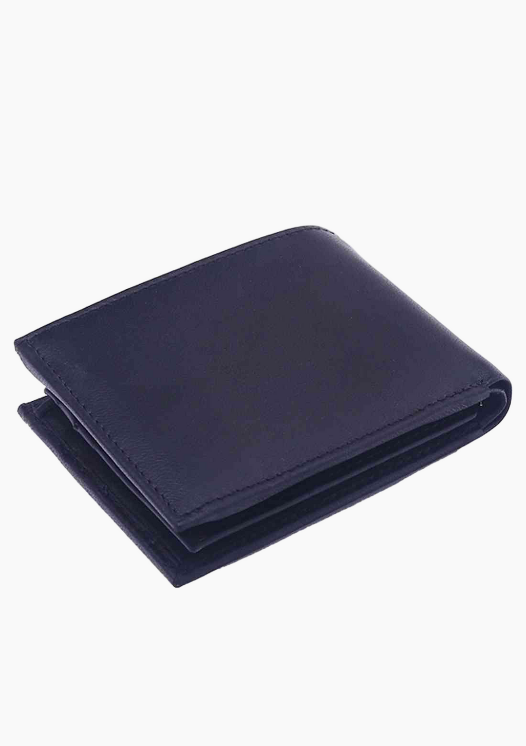 OHM Front ID Window with Coin Slot Leather Wallet