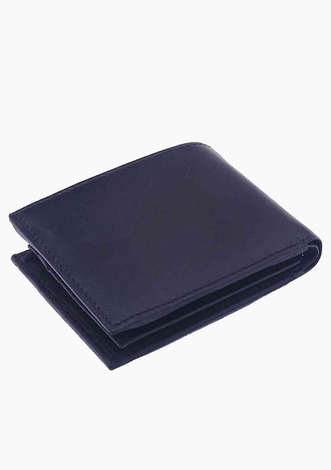 OHM Front ID Window with Coin Slot Leather Wallet