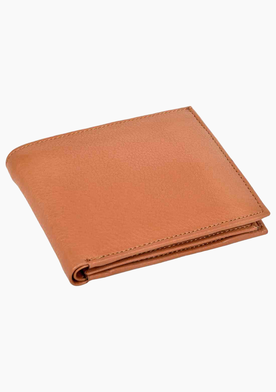OHM Grained Leather Perimeter Stitched Wallet