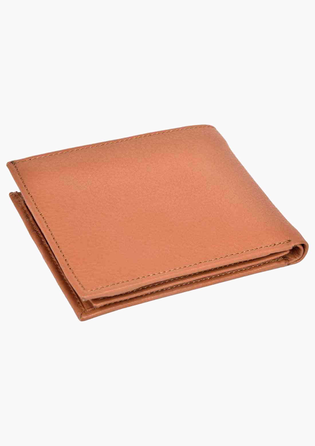 OHM Grained Leather Perimeter Stitched Wallet