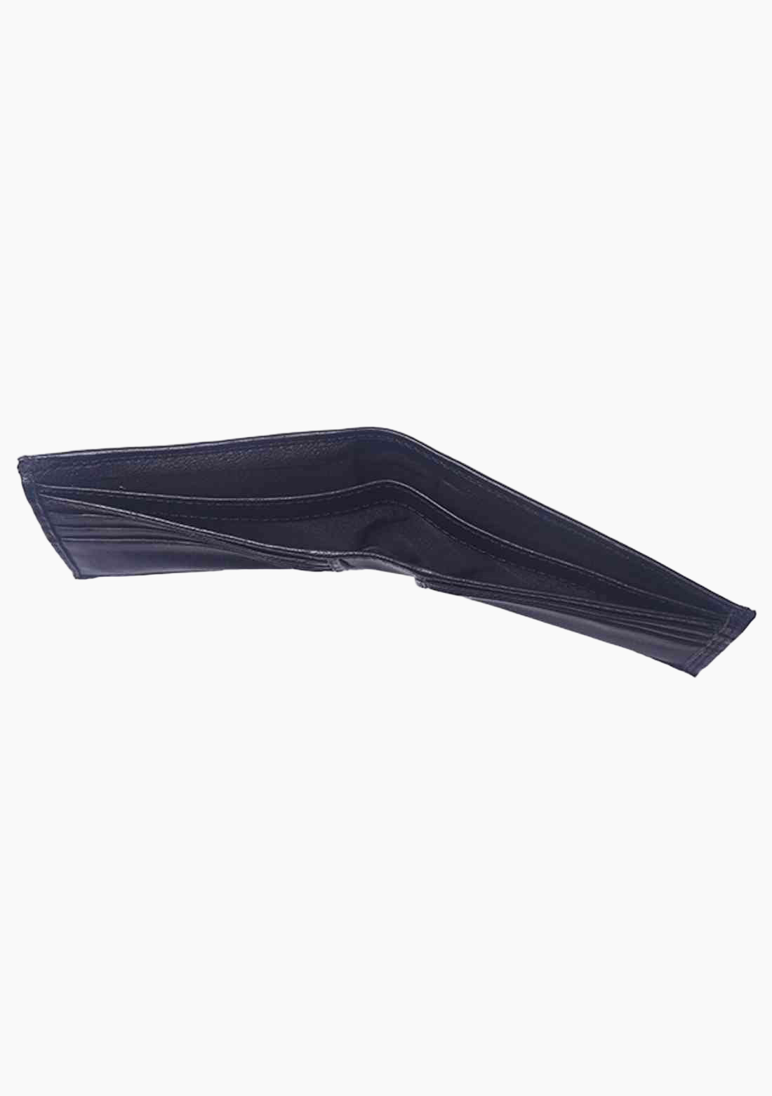 OHM Horizontal Lining Textured Leather Wallet