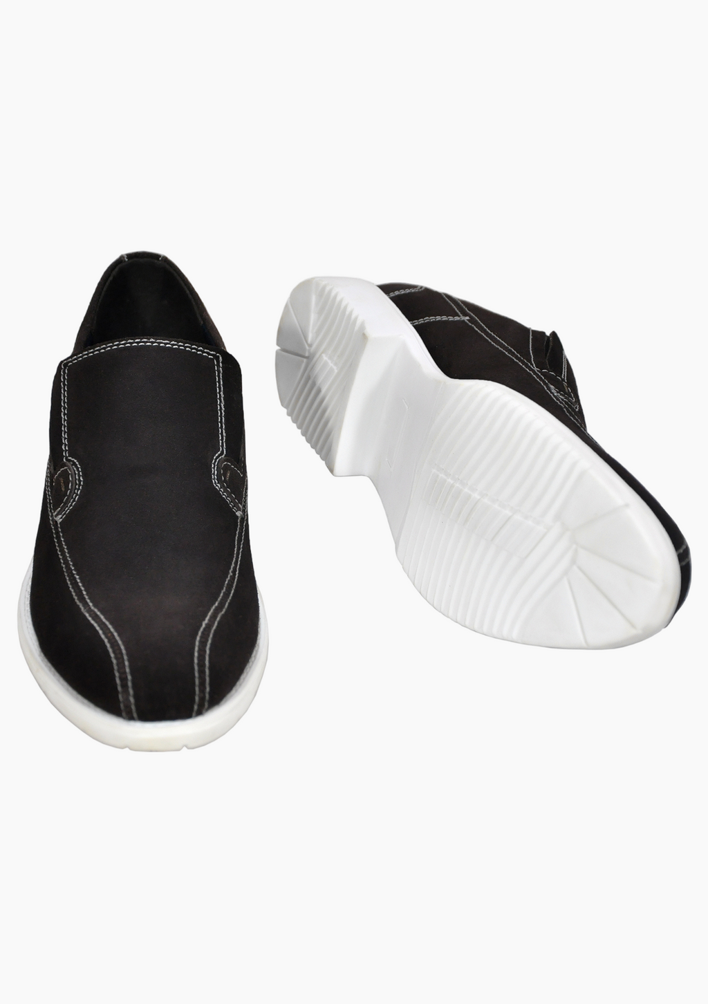 OHM Italian Leather Office All Day Slip-on Comfort Shoes