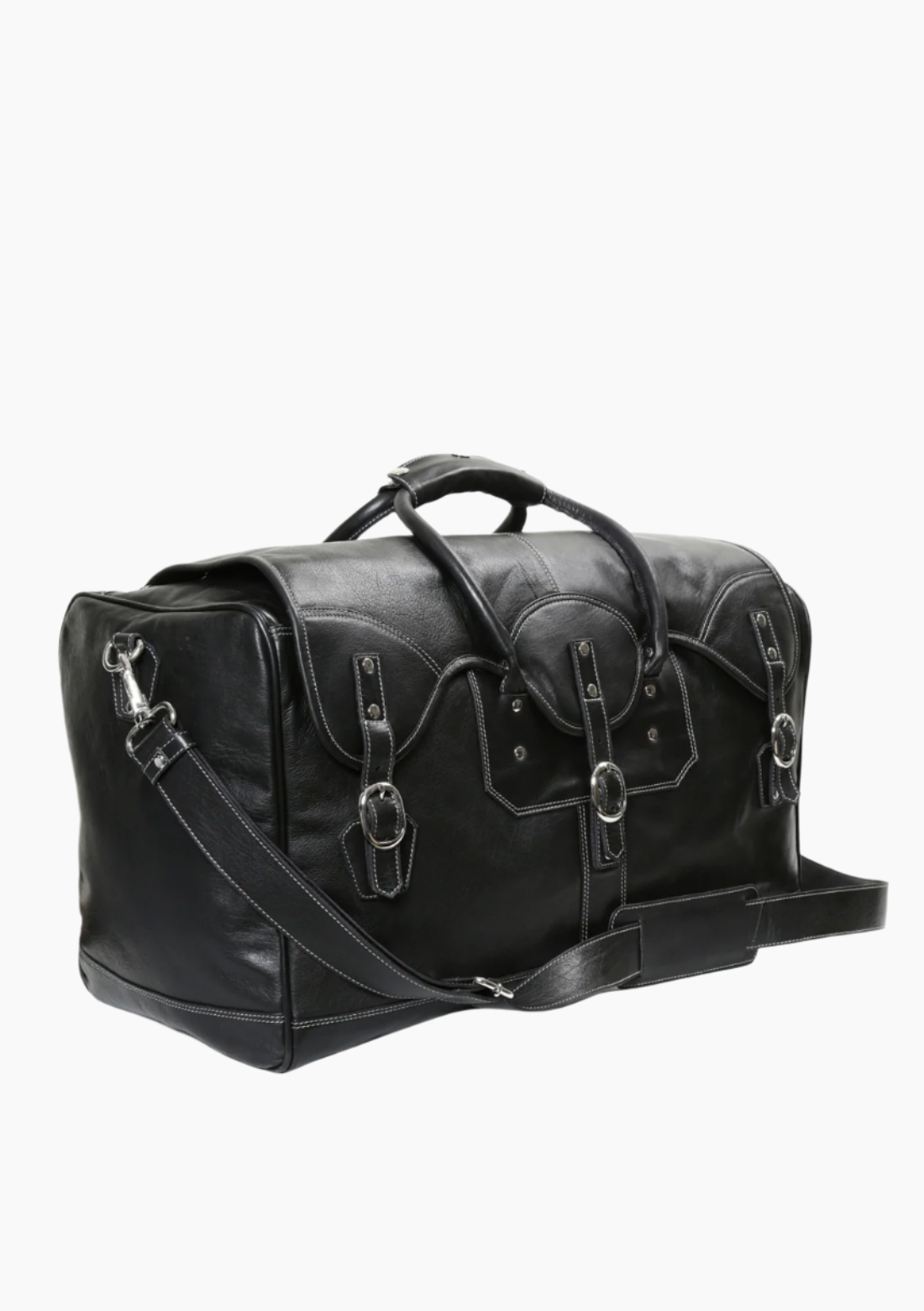 OHM Leather Classic Travel Bag