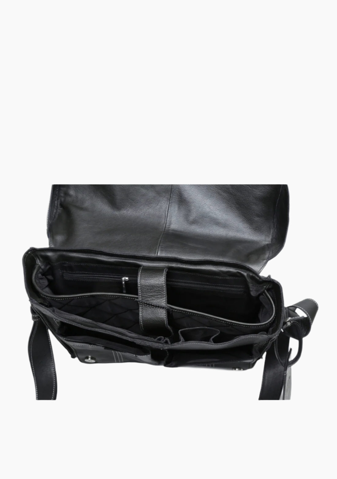 OHM Leather New York Messenger Bag