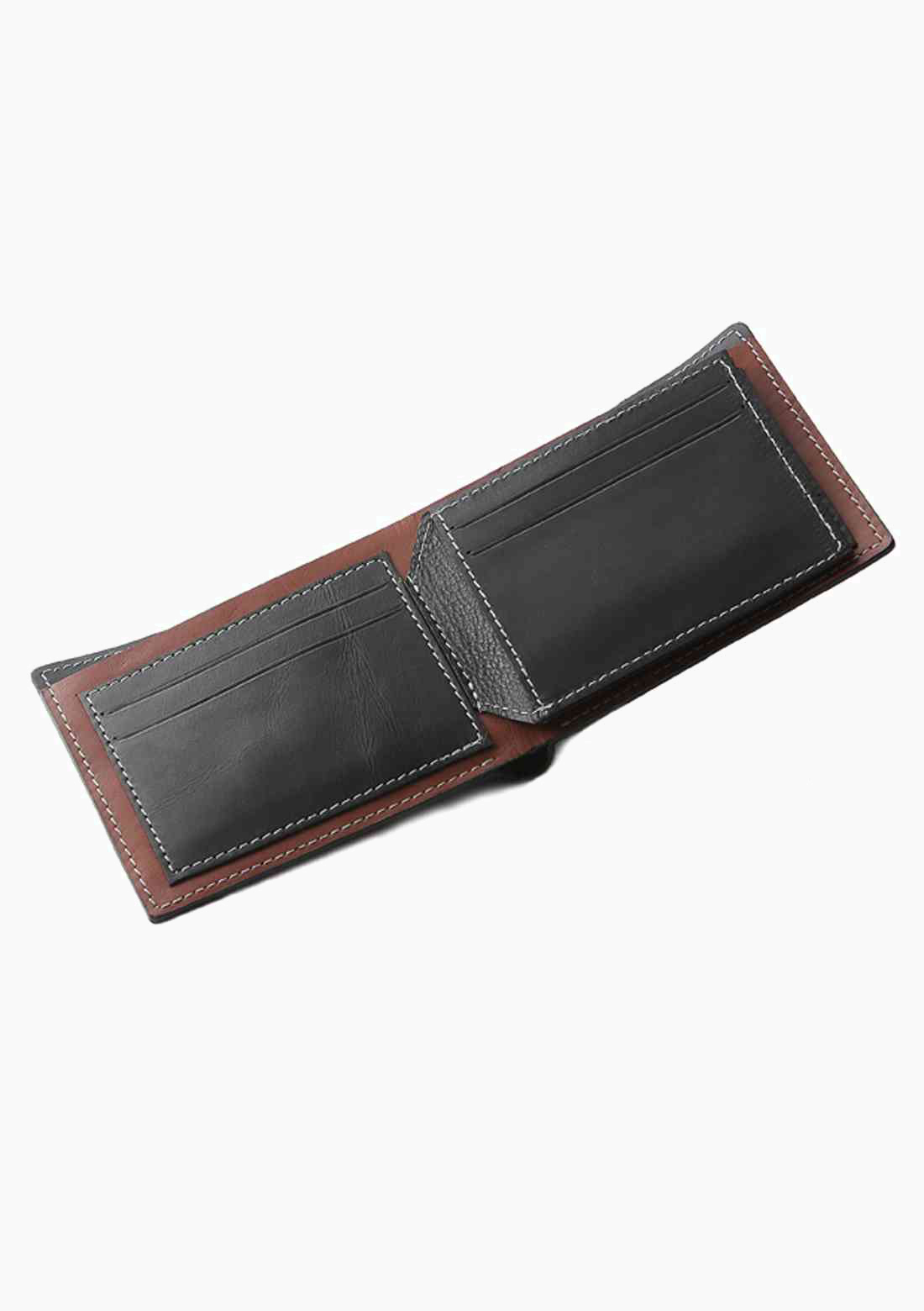 OHM Leather Wallet in Tiger Print Color