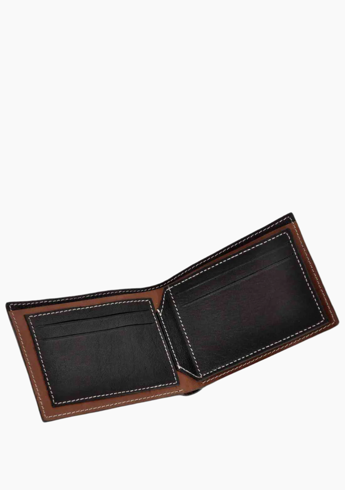 OHM Leather Wallet in Tiger Print Multi Color