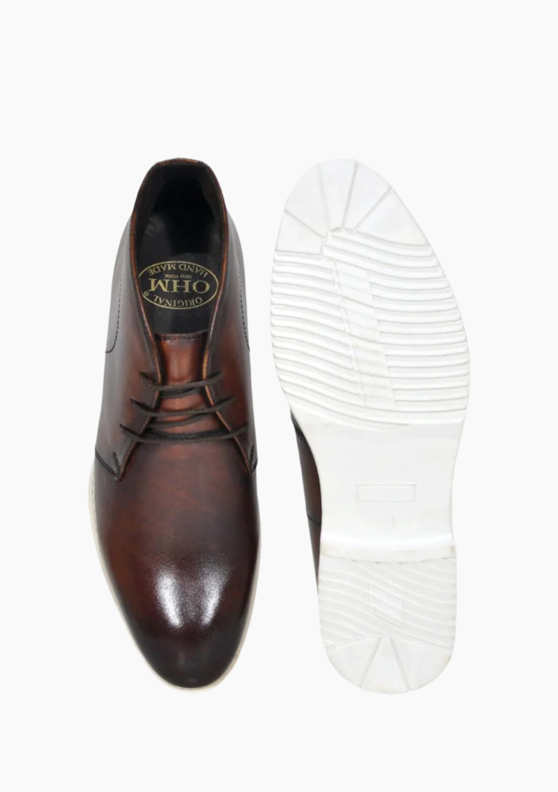 OHM Lifestyle Handmade Ankle Leather Boots