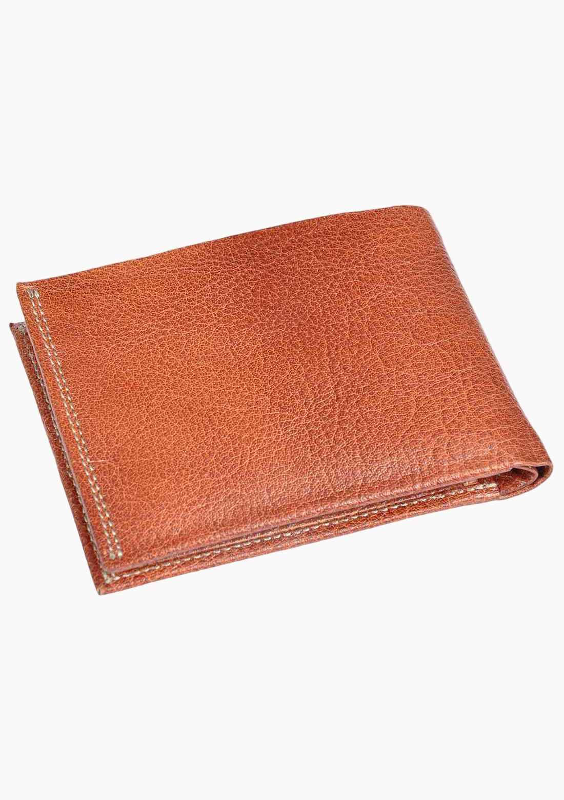 OHM New York Natural Grain Bill Fold Leather Wallet