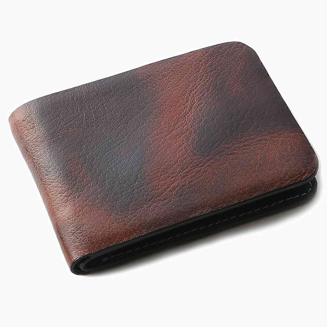 OHM New York Leather Wallet in Tiger Print