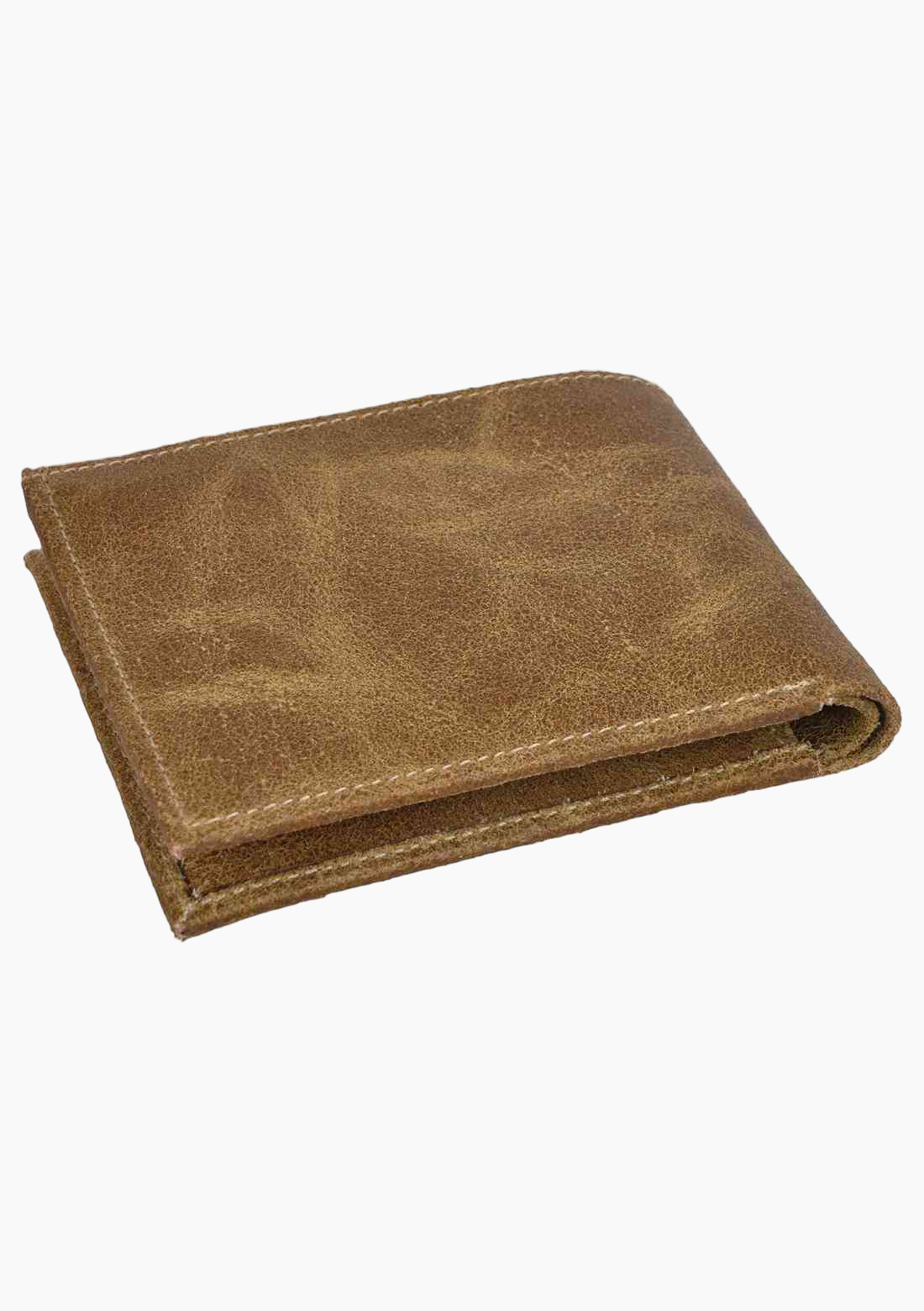 OHM Vintage Leather Bil Fold Wallet in Vintage Color