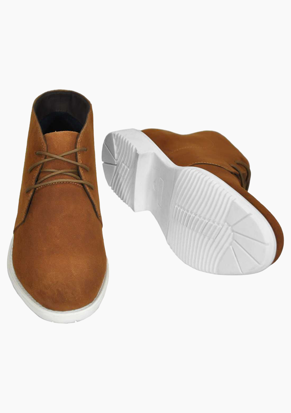 OHM Lifestyle Plain Stitched Toe Leather Ankle Boot